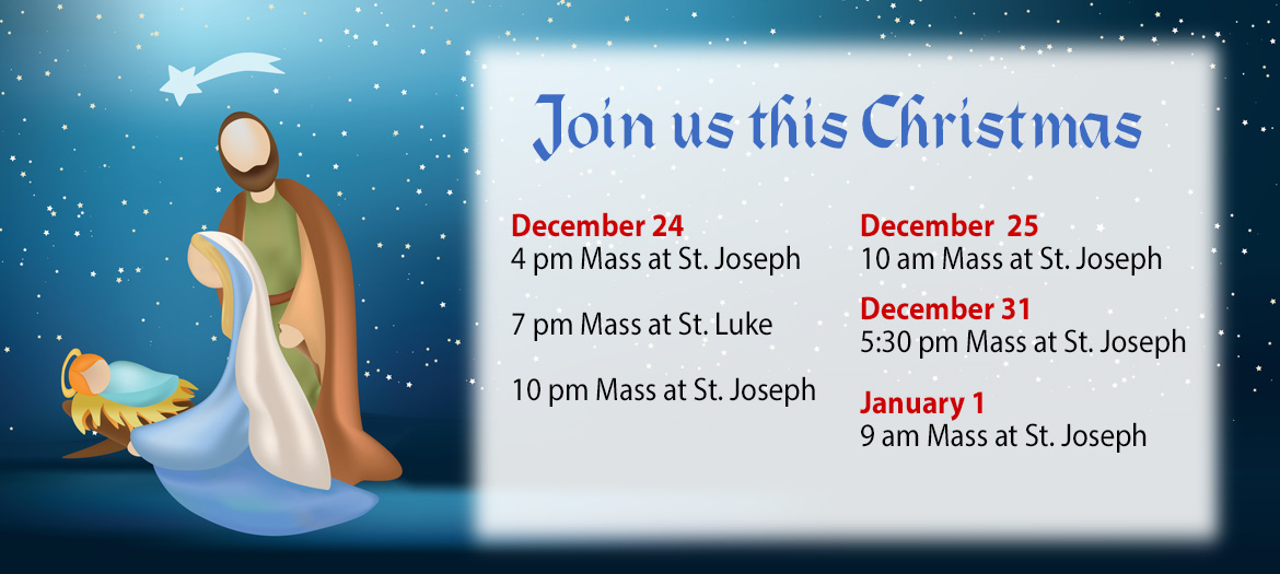 Christmas mass times
